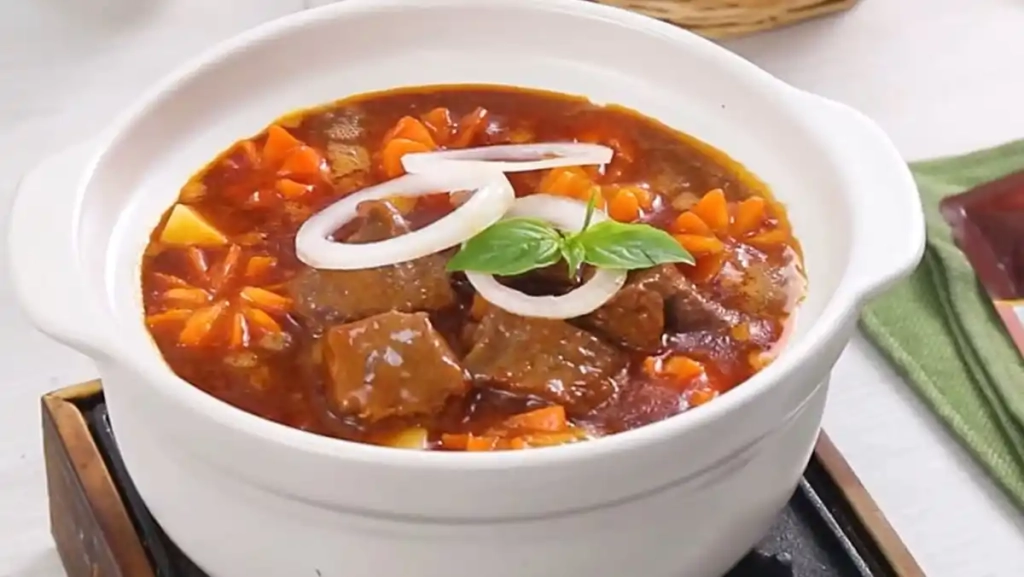 cách nấu bò sốt vang